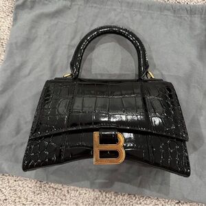 Balenciaga hourglass XS top-handle bag